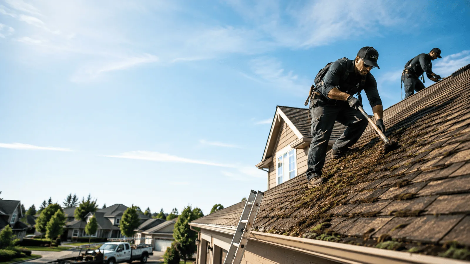 Roof Moss Removal in La Conner, WA near me